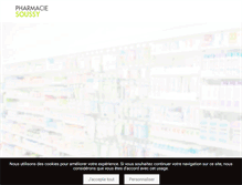 Tablet Screenshot of pharmacie-soussy.com
